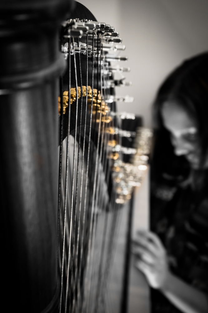 Unglert Harfenklänge